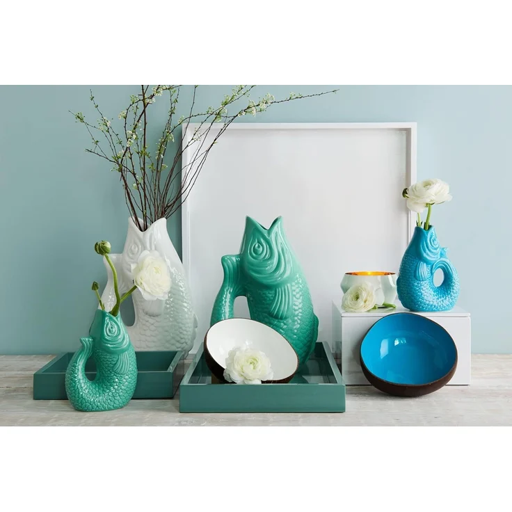 Gift Company Monsieur Carafon Vase S mint cream 1,2 L – Bild 2