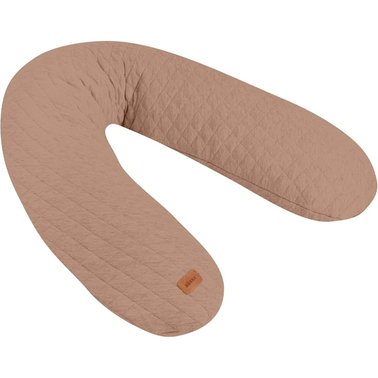 BÉABA Big Flopsy Still- und Schwangerschaftskissen – Multifunktional, Zum Schlafen und Stillen, Unterstützend, Entspannend, Optimaler Komfort, Oeko-Tex Baumwollbezug – Farbe Cacao