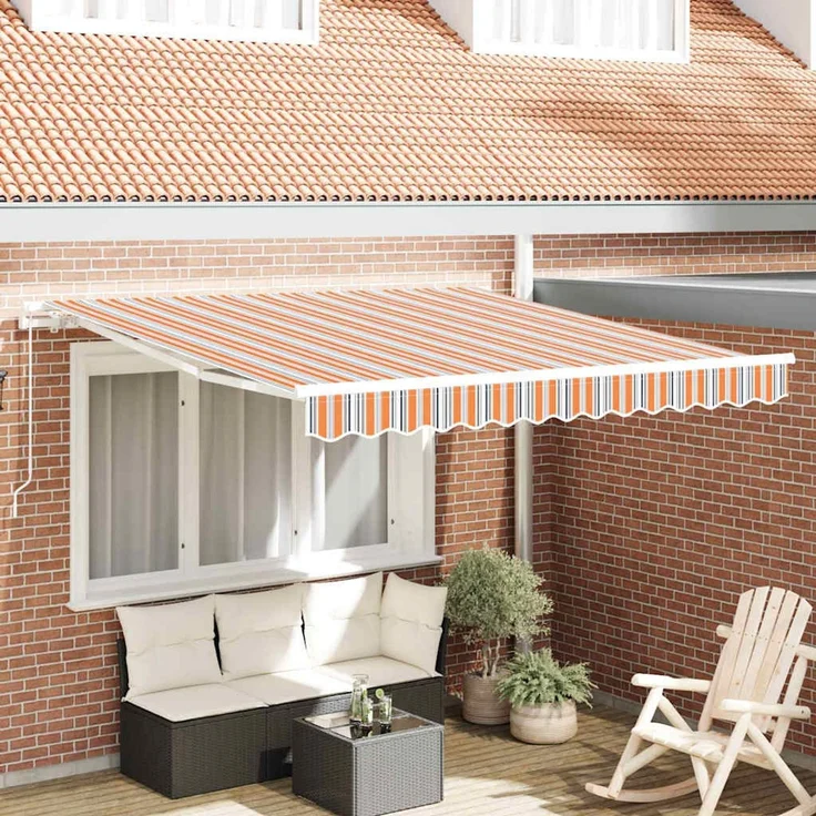 Markise, Sonnenmarkise Mehrfarbig 300 x 250 x 165 cm Polyester – Bild 1