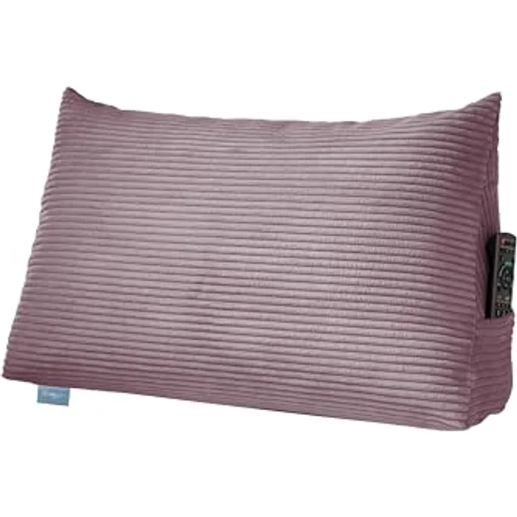 XDREAM Rückenkissen ergonomisches Keilkissen für Bett und Sofa, 1-tlg, als Kopfkissen oder Venenkissen verwendbar, mit praktischem Seitenfach – Bild 6