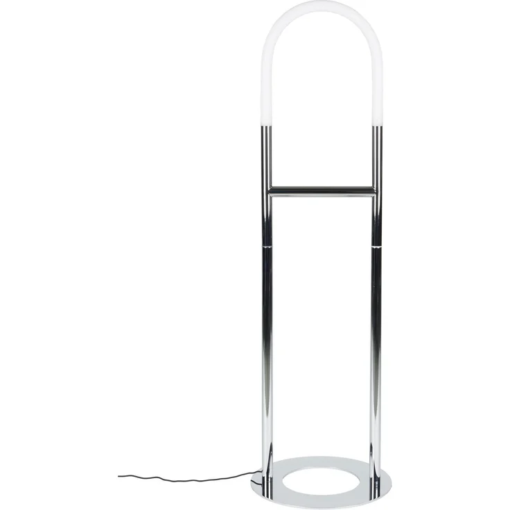 Zuiver Stehlampe Arch Chrome mit Metallfuß und römischem Bogendesign Silber 40x40x135 cm – Bild 1