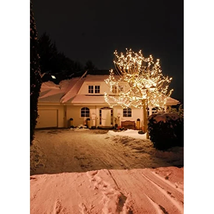 Konstsmide LED Mini-Lichterkette 80er warmweiß (6020-100) – Bild 3