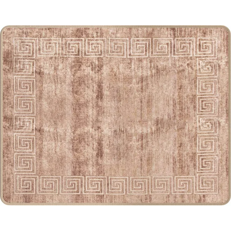 vidaXL Teppichläufer MARSA Weiß 80x100 cm Polyester und PVC 42023308 – Bild 2