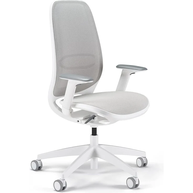 sedus Bürostuhl se:air: Bürostuhl aus Netzmembran mit Mulitfunktionsarmlehnen, (automatischer Gewichtsanpassung und Lordosenstütze, Zeitloses und filigranes Design) – Bild 1