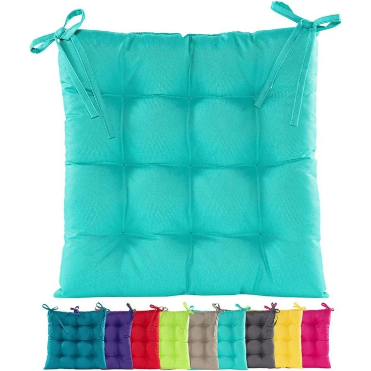 JACK Stuhlkissen JACK Outdoor 38x38cm Sitzkissen Lounge Kissen Sitzkissen Wasserfest, mit Lotus Effekt, robust, strapazierfähig, für Innen & Außen – Bild 1