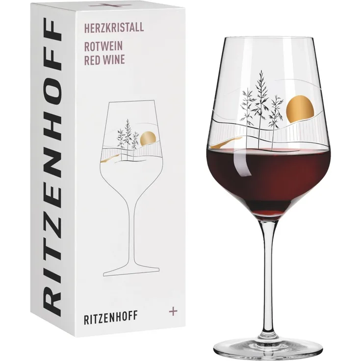 Ritzenhoff 3001008 Rotweinglas #8 HERZKRISTALL Chistine Kordes 2022