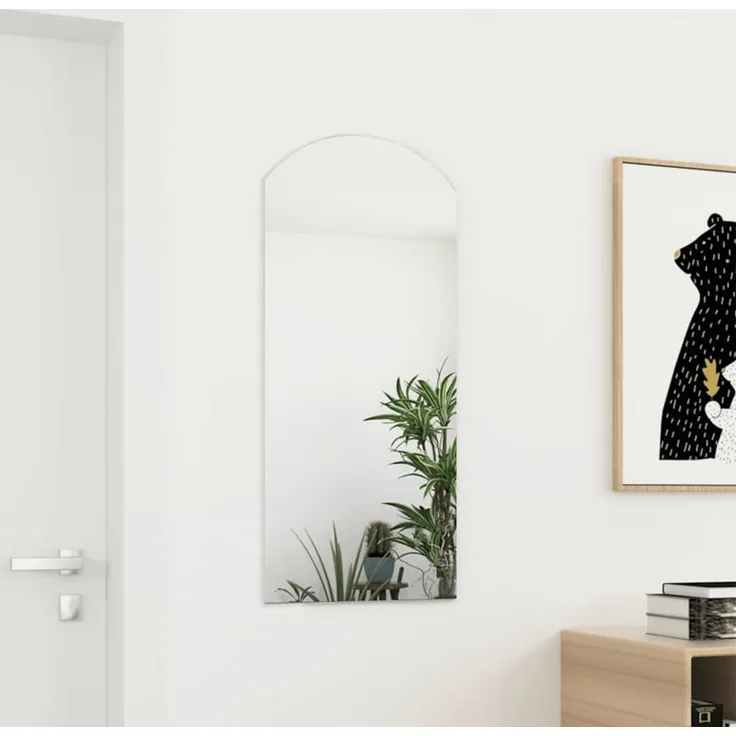 Spiegel, Wandspiegel 90x45 cm Glas