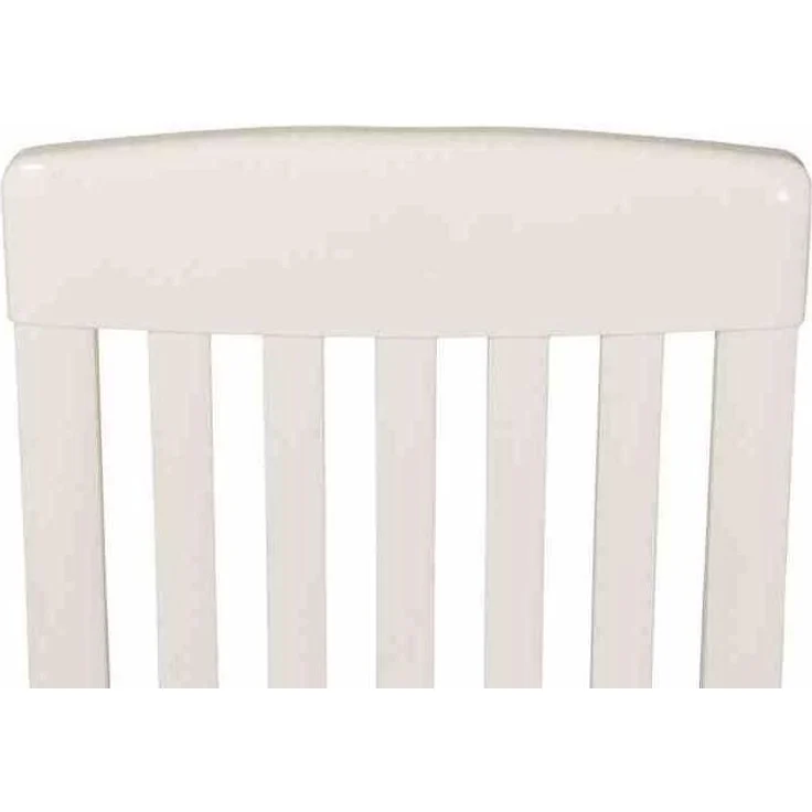Sieger Palma Klappsessel klappbar, Vollkunststoff Weiß 62 x 105 x 67 cm – Bild 2
