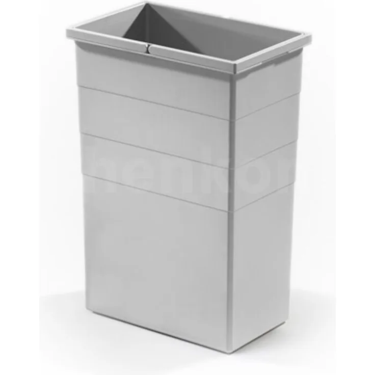 Ersatzeimer 1100709 signalgrau 29 L für Hailo Abfallsorter BOTTOM MOUNT / Hailo TB Slide 40.2/58 / Eimer / Mülleimer / Einsatz