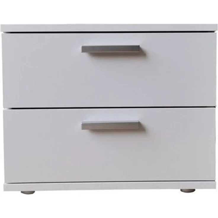 HTI-Line Nachtkommode Nachtschrank Nina mit zwei Schubladen (Stück, 1 St, 1 Nachtschrank), Nachttisch Nachtkommode Nachtkonsole – Bild 4