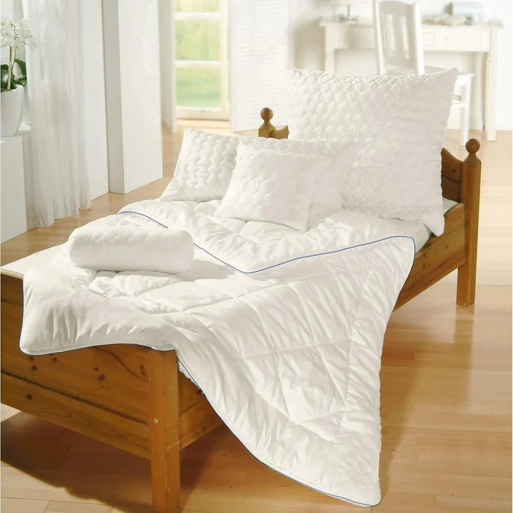 Badenia irisette Steppbett Waschwolle 135x200 Mono – Bild 2