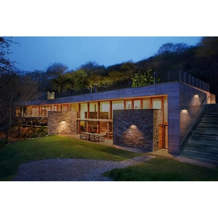 Osram ENDURA Style Oval Solar-Wandleuchte, kaltweißes Licht (4000K), integrierter Sensor, ohne Strom nutzbar, lange Batterielaufzeit: 30 Mal 60 Sekunden im PIR Modus, Schutzklasse IP44, schwarz – Bild 8