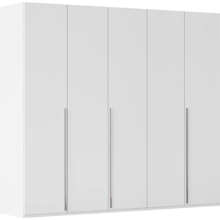 rauch Drehtürenschrank Kleiderschrank Schrank Garderobe Wäscheschrank BESTSELLER MONTCLAR (3 Ausstattungen BASIC/CLASSIC/PREMIUM (SOFT-CLOSE), Breiten 201-400 cm) Front in Glas/Hochglanz/Dekor/Grauspiegel in 5 Breiten MADE IN GERMANY – Bild 5