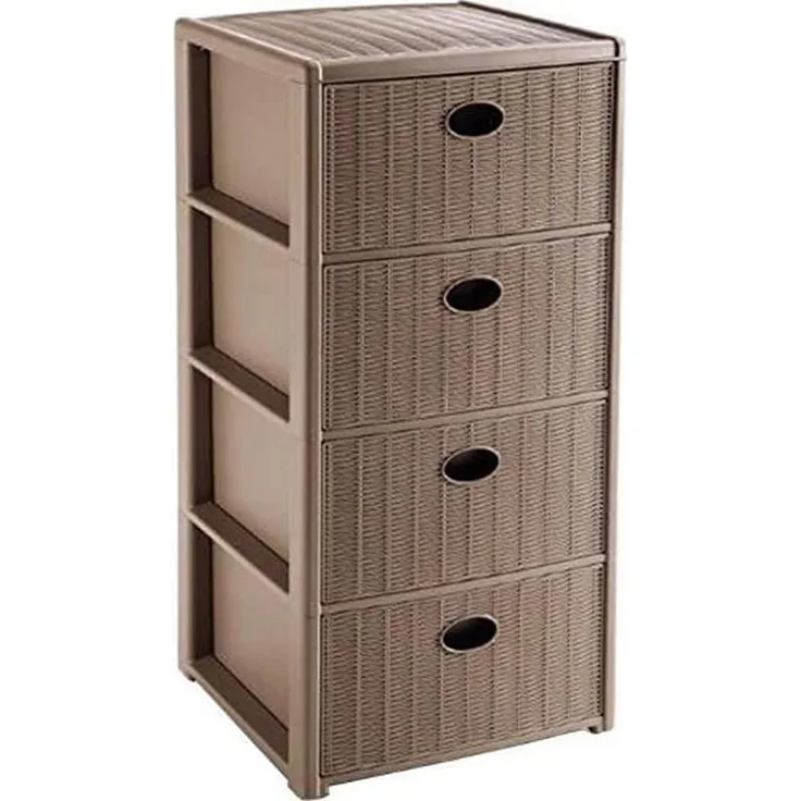 Aufbewahrungsregal Elegance Schubladenregal Rollschrank Badutensilien Spielzeug