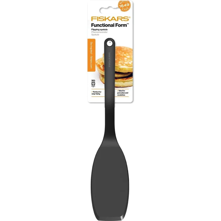 Fiskars Functional Form Pfannenwender, Pfannen Wender, Bratwender, Küchenhelfer, Aluminium, 32 cm, 1023612 – Bild 7