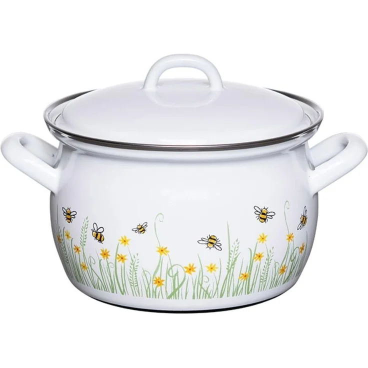 Riess Fleischtopf mit Deckel 16cm 1.5Liter BIENE – Bild 1
