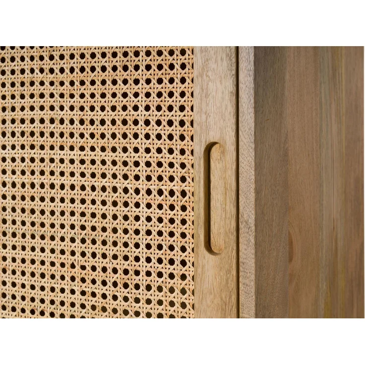 Schrank Mango 70 x 40 x 200 natur lackiert VALENCIA #115 – Bild 5
