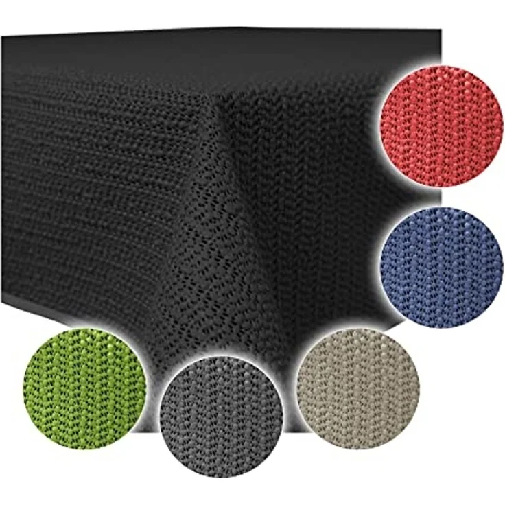 Haus und Deko Tischdecke Garten Tischdecke Outdoor PVC rechteckig Terrasse Balkon rutschfest (1-tlg) – Bild 6