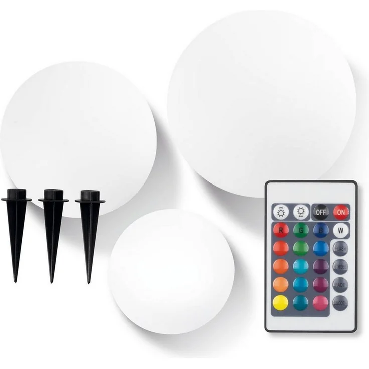 EASYmaxx Solar-Dekokugel mit Farbwechsel - 3er-Set – Bild 2