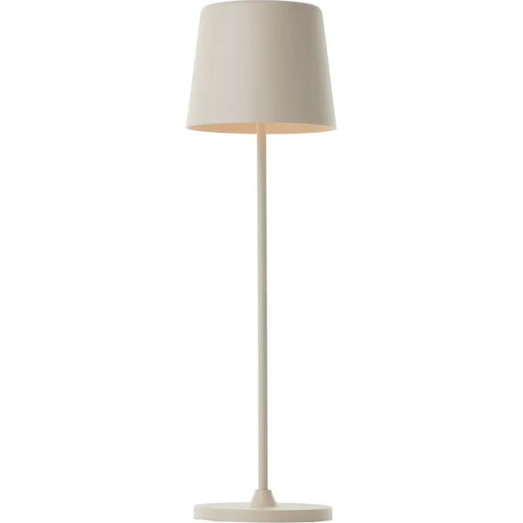 Brilliant LED Außen-Tischleuchte Kaami mobile LED Tischlampe, USB, 37 cm, 310 lm, 3000 K, dimmbar, beige