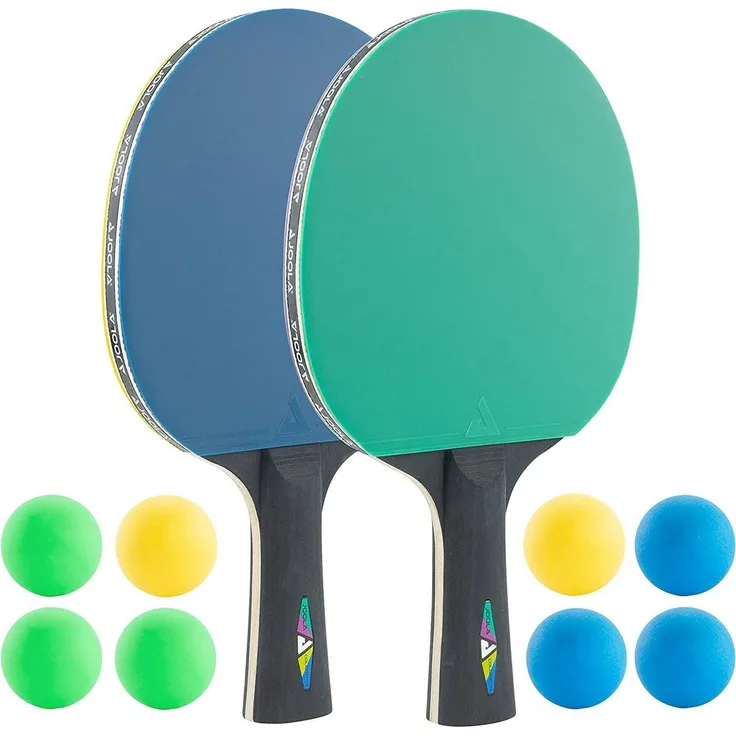 Joola Tischtennisschläger Tischtennisschlägerset-Colorato (Set, 10-tlg)