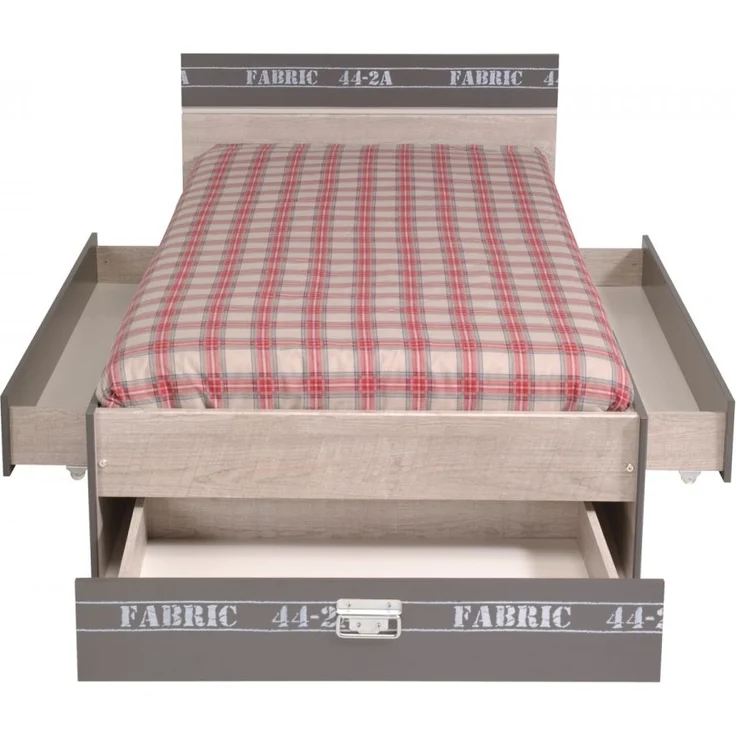 Parisot Kinderzimmer Fabric in Esche grau Jugendzimmer Set 4-tlg. – Bild 5