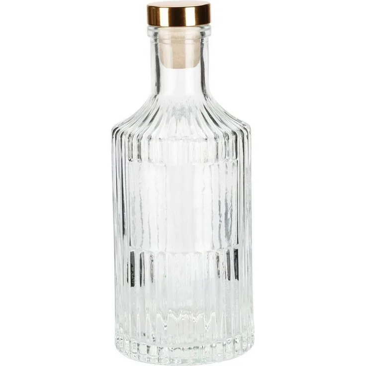 Glasflasche mit Korken EH
