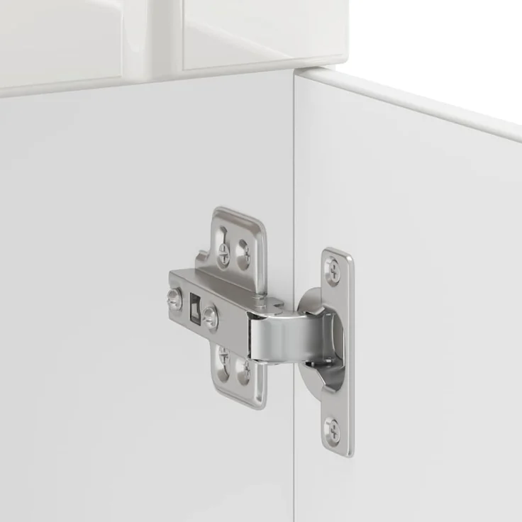 vidaXL Küchen-Unterschrank Lucca Hochglanz-Weiß Holzwerkstoff 853699 – Bild 10