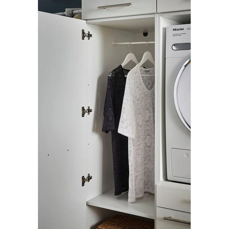 BEGA BBK Waschmaschinenumbauschrank in weiß - 235x162x67,5 (BxHxT) – Bild 2