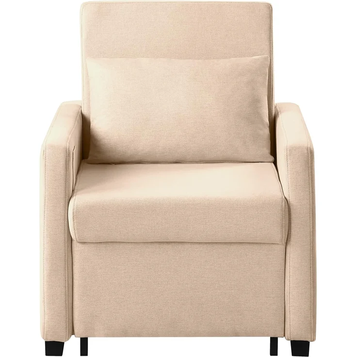 ATLANTIC home collection Relaxsessel Jerry, mit Bettfunktion, als Gästebett und inkl. Kissen – Bild 3