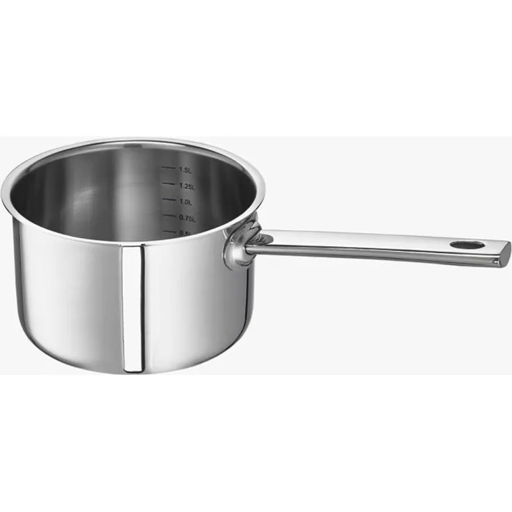 Schulte Ufer Turbo-Line i Stieltopf silber 16 cm