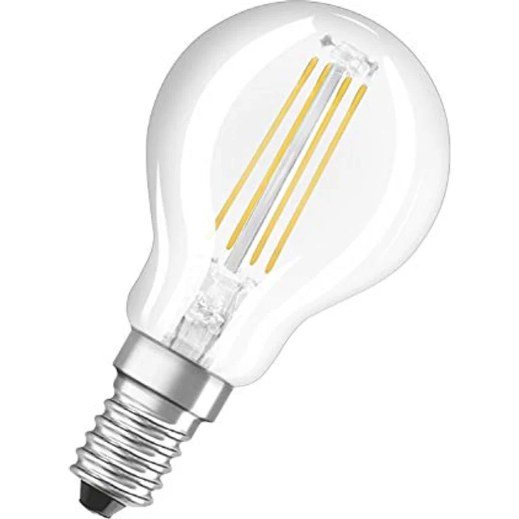 OSRAM LED-Lampe E14 P40 4W Filament warmweiß, 470lm, 5er Pack, nicht dimmbar – Bild 3