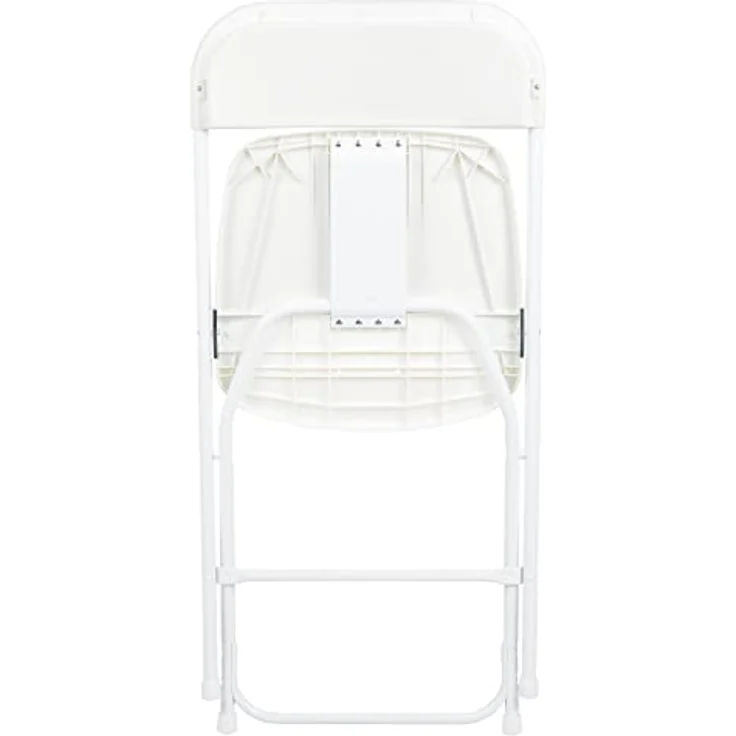 Flash Furniture Klappstuhl HERCULES aus Kunststoff – Leichter Stuhl zum Klappen für Gäste oder Veranstaltungen – Praktischer Küchenstuhl auch für draußen geeignet – 10er-Set – Weiß – Bild 16