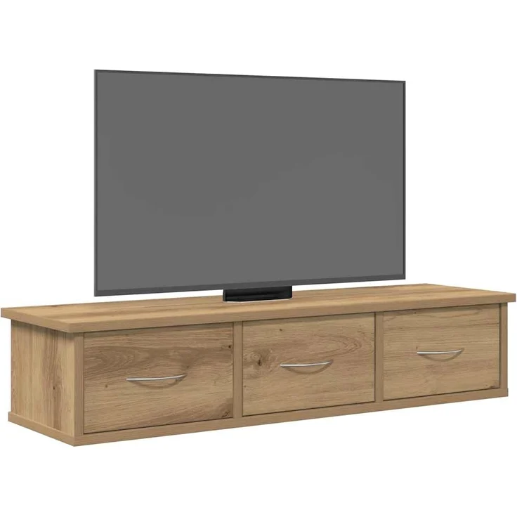 vidaXL Wandschrank Artisan-Eiche 88x26x18,5 cm Holzwerkstoff 855861 – Bild 2