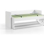 Vipack 'Denver' Funktionsbett weiß, inkl.Schreibtisch