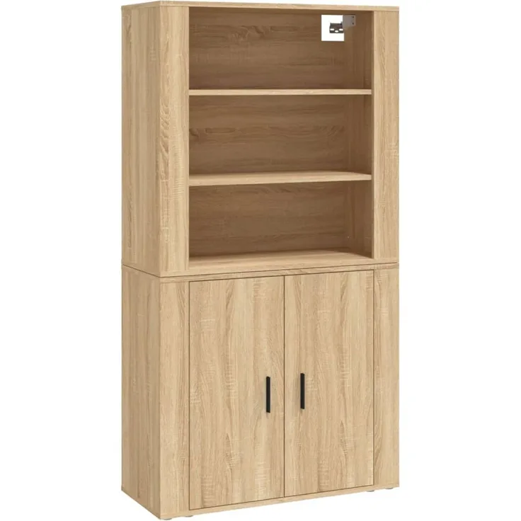 vidaXL Highboard Sonoma-Eiche Holzwerkstoff 3185362