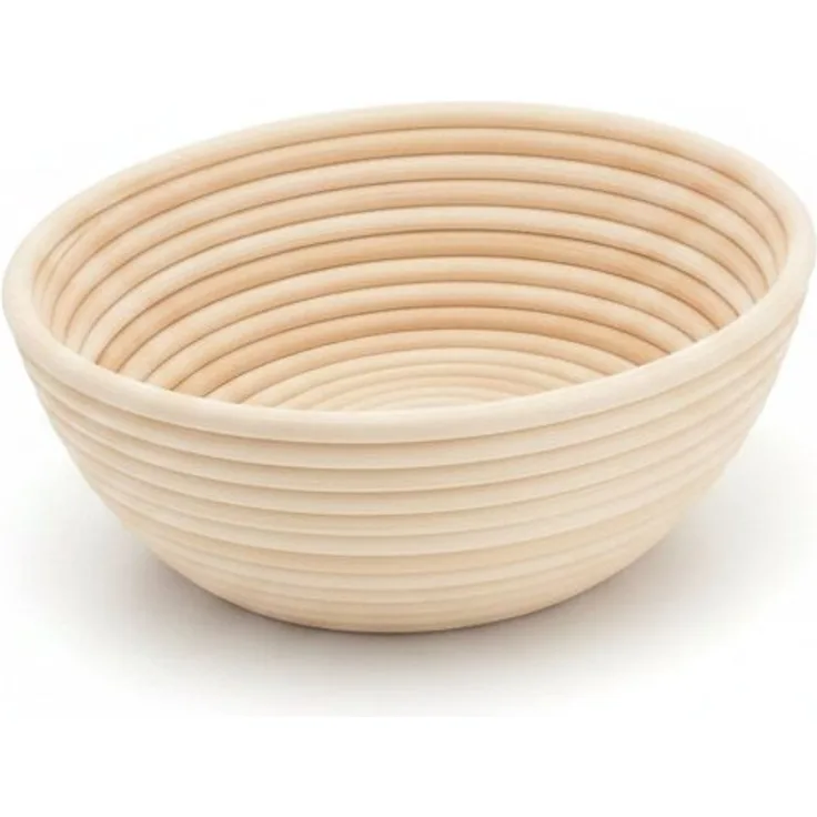 Handgeflochtene Schale aus Peddigrohr (Rattan) Ø22 cm