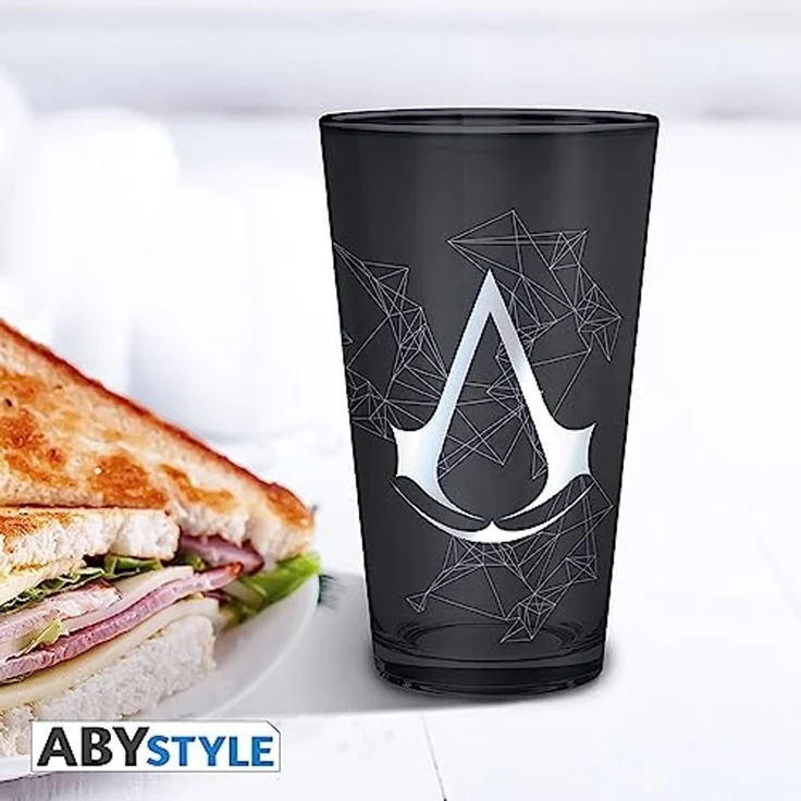 ABYstyle Glas ASSASSIN´S CREED - Large Glass - 400ml - Assassin - Foil – Bild 3