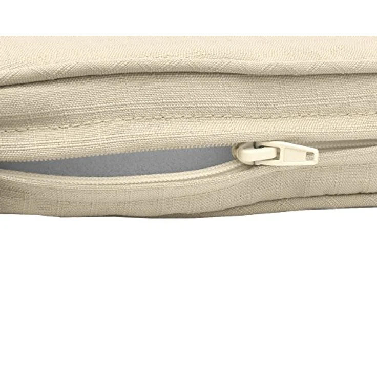 Beautissu Bankauflage Base BK Natur, 120 x 48 x 5 cm – Bild 4