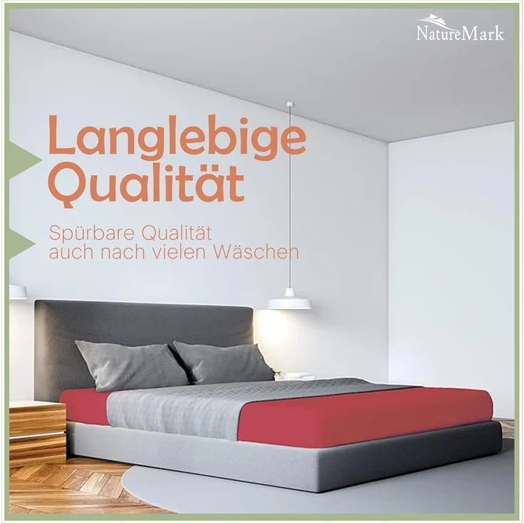 NatureMark Waschhandschuh Waschhandschuhe 500 gsm (10er-Set), 100% Baumwolle (10-St), Premium Frottier Waschhandschuhe, 15x21cm, Apfel grün – Bild 4