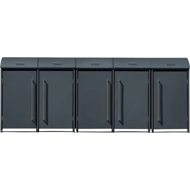 Westmann Metall Mülltonnenbox Moderna 5 | 5x240 L – Bild 2