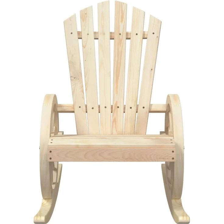 vidaXL Adirondack-Schaukelstuhl Massivholz Tanne 365093 – Bild 4