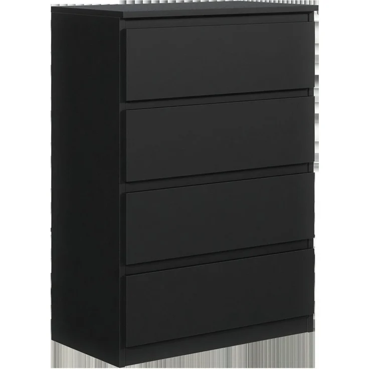 Raumhirsch Furniture Kommode, Sideboard, Kommode für das Schlafzimmer - Wohnzimmer (Maße: 70 × 39 × 102 cm, 4 Schubladen, Rollenschienen), viele Farbvarianten - Hochwertig & stabil – Bild 1