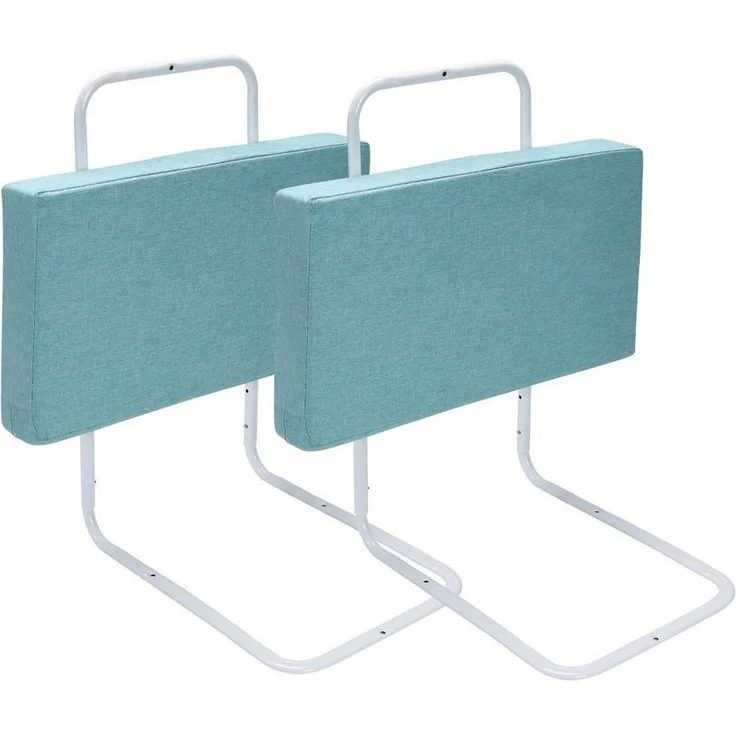Clanmacy Bettschutzgitter Kinderbettgitter, 2x Bettgitter, Grün,120cm, H: 28 cm – Bild 5