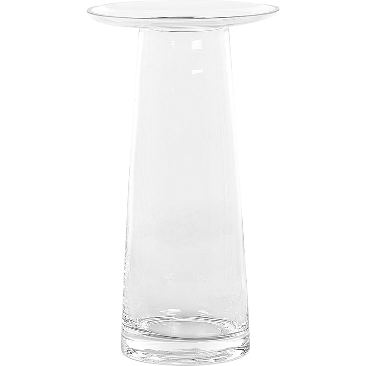 Blumenvase MANNA 26 cm Glas Transparent