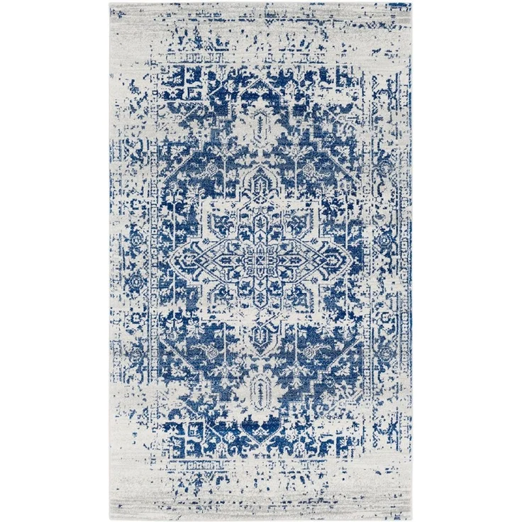Livabliss Teppich SYRACUSA, rechteckig, Höhe: 11 mm, Vintage Orientteppich, Kurzflor Boho Wohnzimmerteppich, Läufer