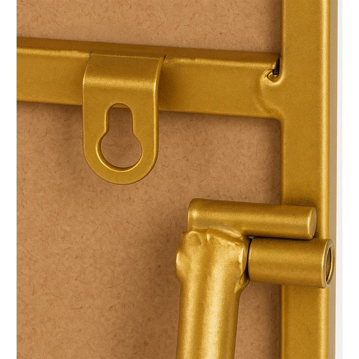 Standspiegel MALAGA - Glas Gold glanz 50x3x160 cm | Ganzkörperspiegel Freistehender Spiegel Groß Schlafzimmer – Bild 5