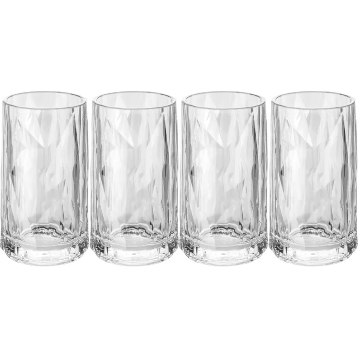 Koziol CLUB NO. 7 Stamper Superglas 4er Set 40 ml