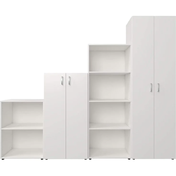 Möbelando 'Trio' Aktenschrank, Holz weiß, 77 x 34,5 x 57 cm – Bild 10