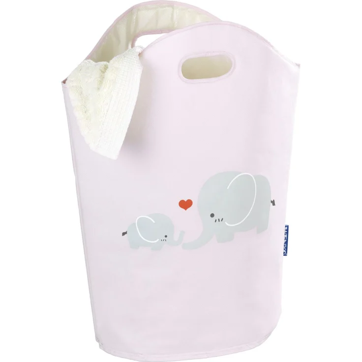 Wenko Wäschesammler Kids Elli 24 l, rosa – Bild 2